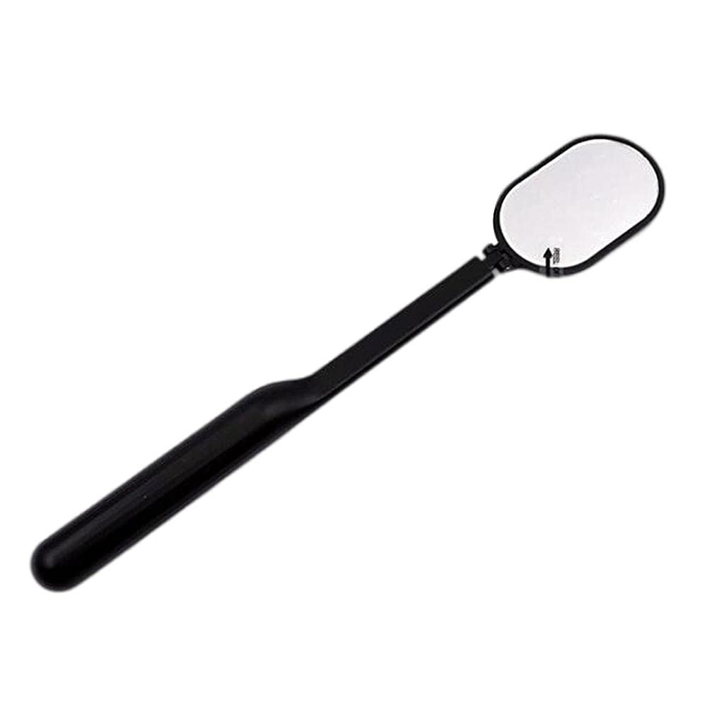 LOSA Beauty Professional Eyelash Extension Inspection Mirror - Black - Perfect for Lash Artists & Salon Use - Ideal for Checking Lash Extensions, Volume Lashes & Lash Lift Results