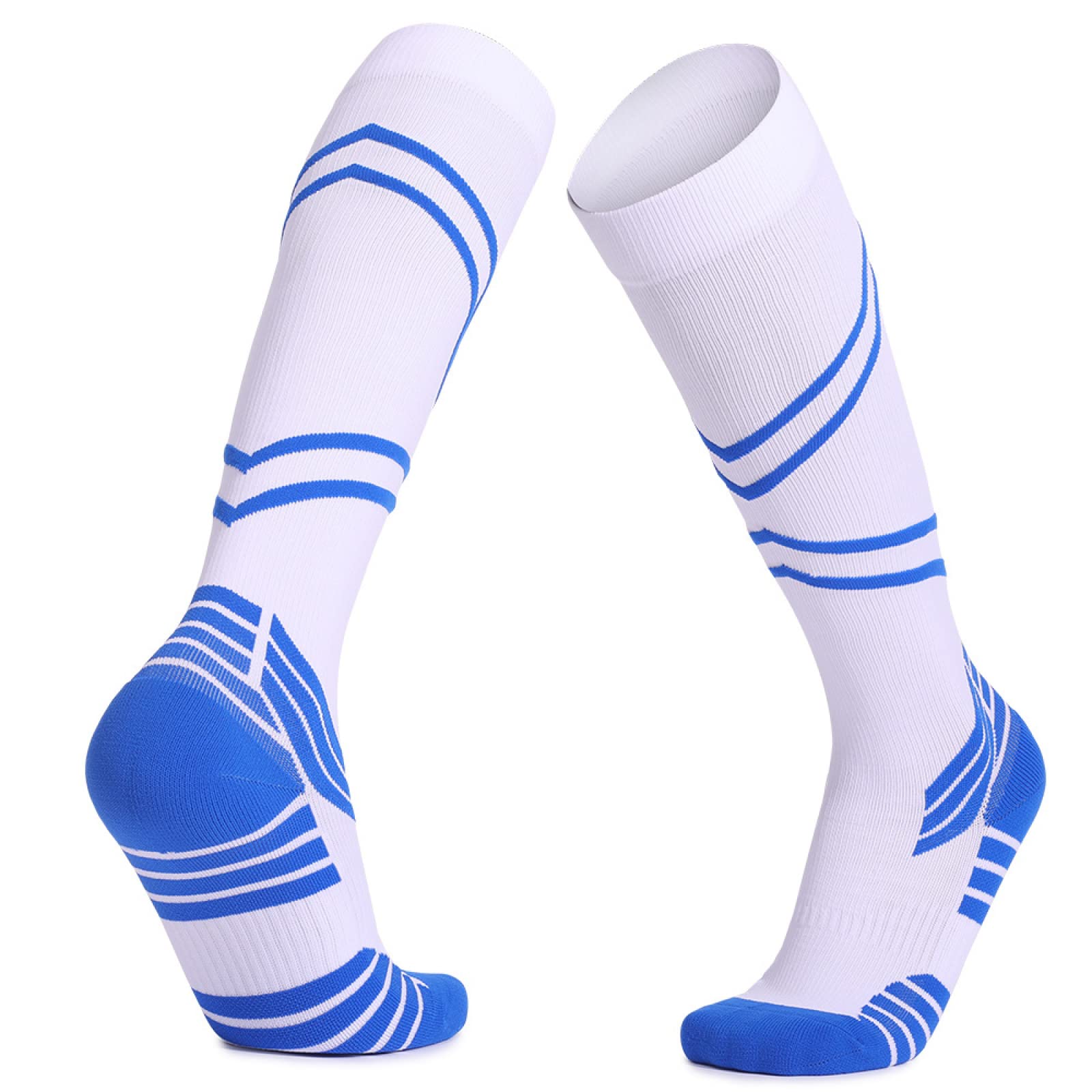 Best Long Tube Compression Socks for Outdoor Sports & Running - Gradient Support Knee High Socks for Hiking, Travel & Recovery - Improve Circulation & Reduce Swelling