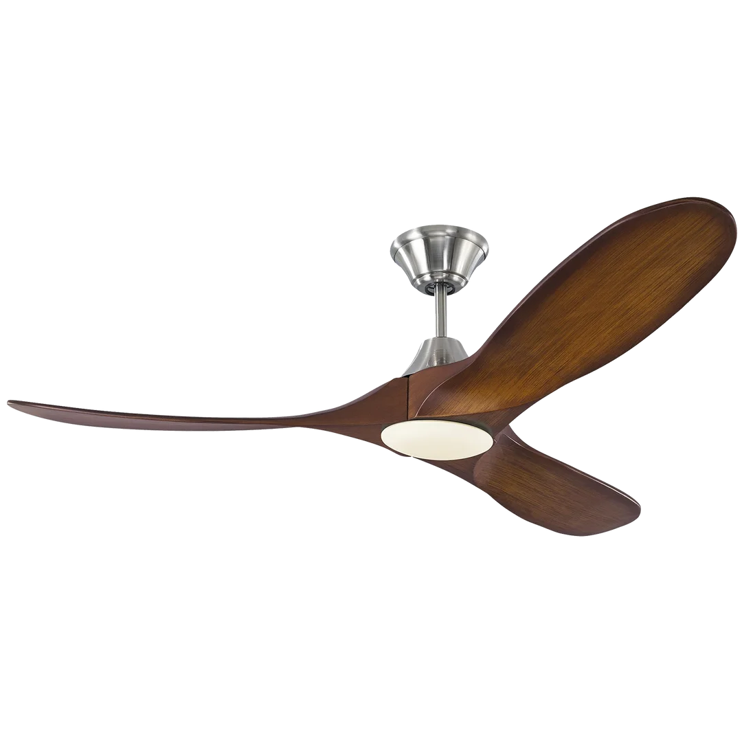 Maverick LED Ceiling Fan with Remote Control - Energy Efficient Modern Ceiling Light & Air Circulator - Perfect for Living Room, Bedroom & Outdoor Patio