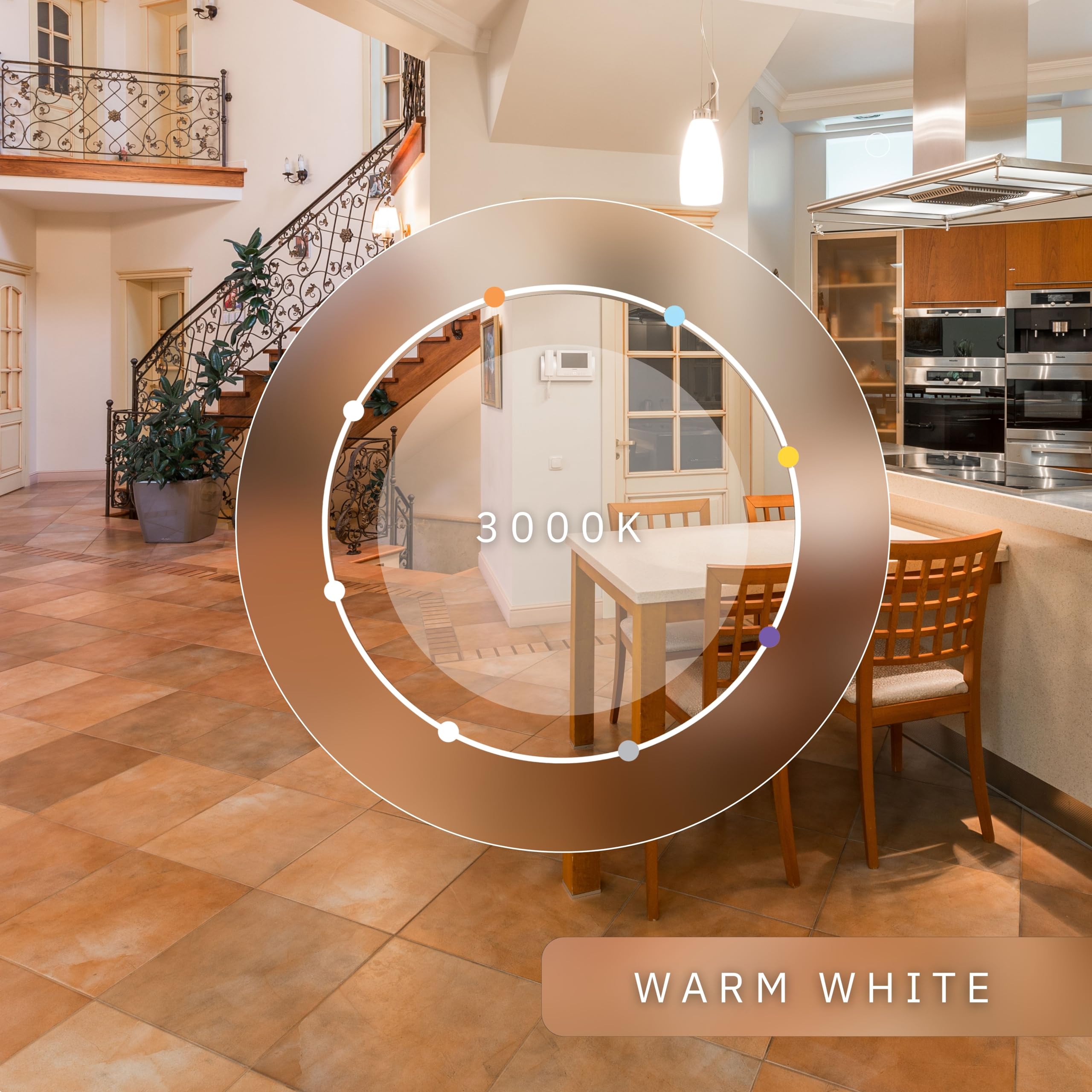 High Brightness 24V COB LED Strip Lights - 90W, 520ft, 1700 Lumens, CRI 93+, Dimmable Warm White 3000K for Bedroom, Kitchen, Under Cabinet & DIY Lighting | Perfect for Home Decor, Accent Lighting and Commercial Spaces
