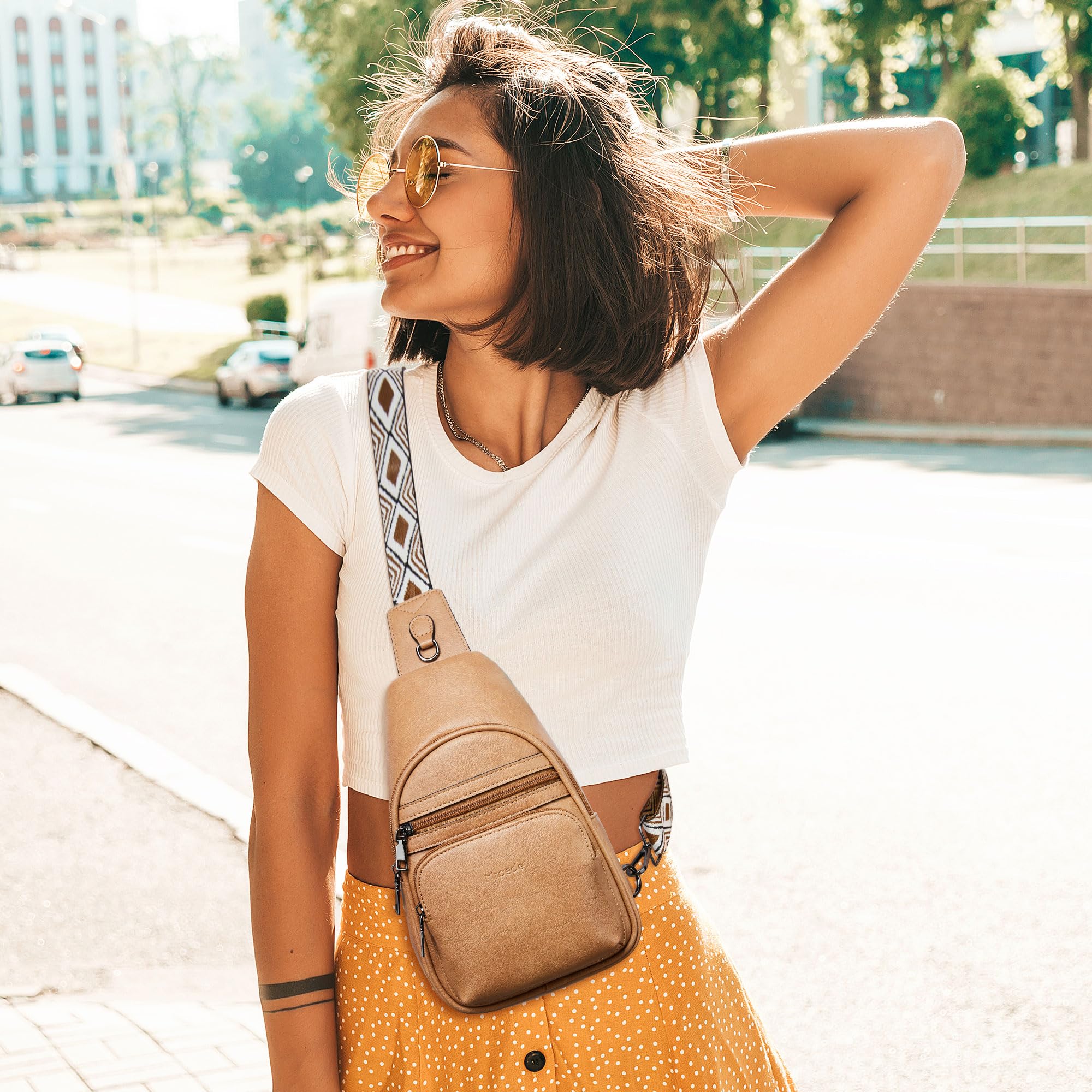Women's Sling Bag Crossbody Purse for Travel & Shopping