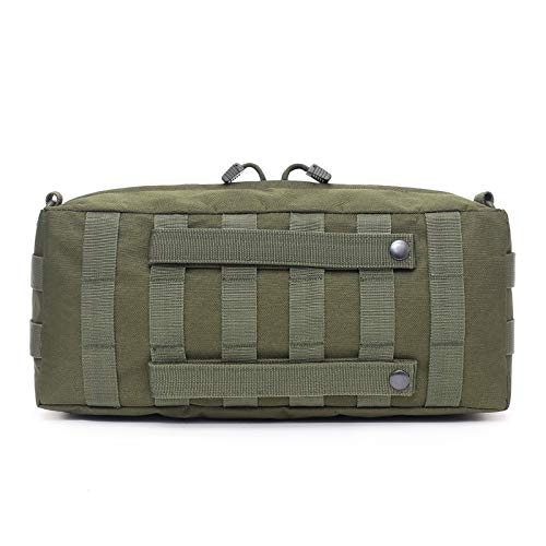 Waterproof 600D Nylon Military Tactical Shoulder Bag - Outdoor Climbing, Camping & Hiking Waist Pack with MOLLE System | Perfect for Adventure Travel, Survival Gear & Daily Use