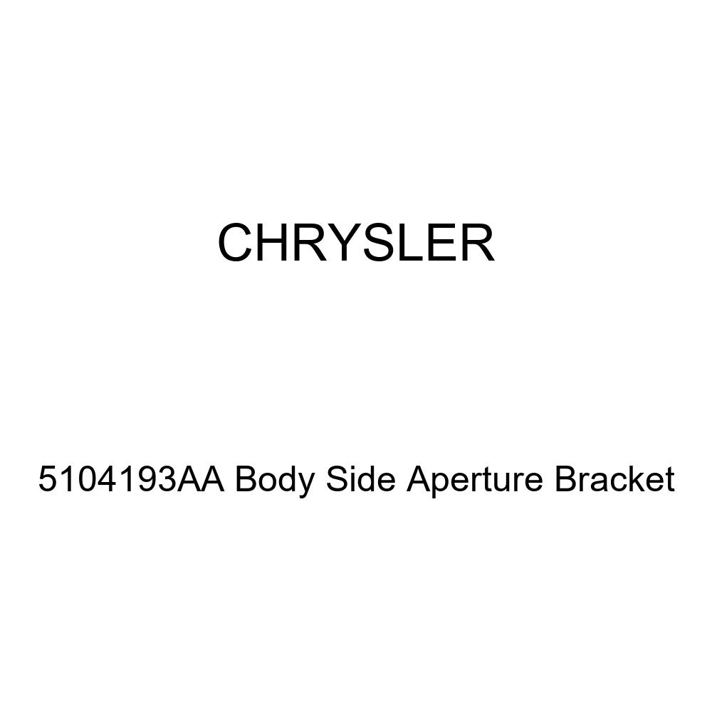 Genuine Chrysler 5104193AA Body Side Aperture Bracket - OEM Replacement Part for Door Panel Installation & Vehicle Body Repair