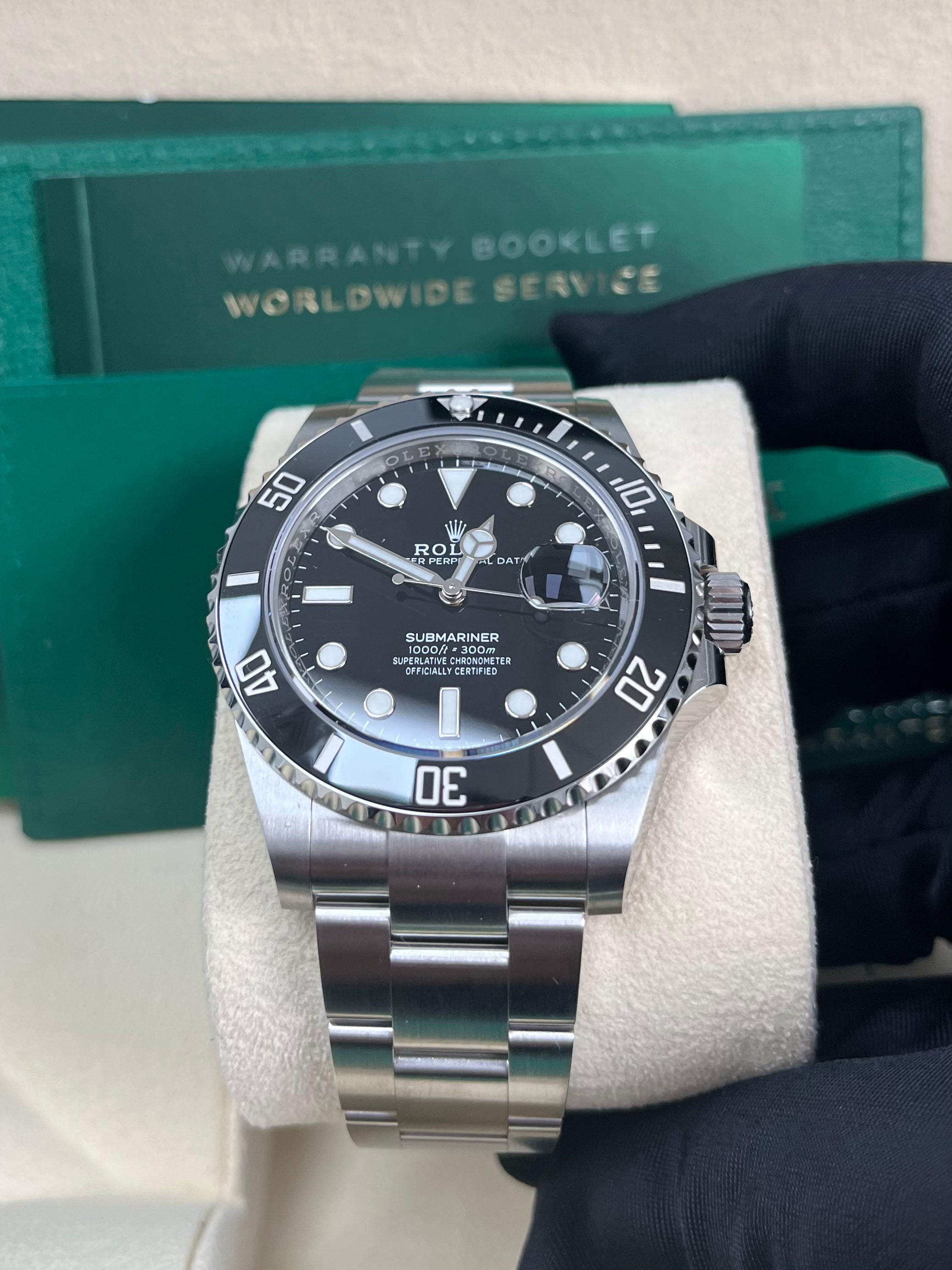 Rolex Submariner 41mm Stainless Steel Men's Watch with Date - Black Dial (Ref# 126610LN) | Luxury Dive Watch for Professional & Casual Wear