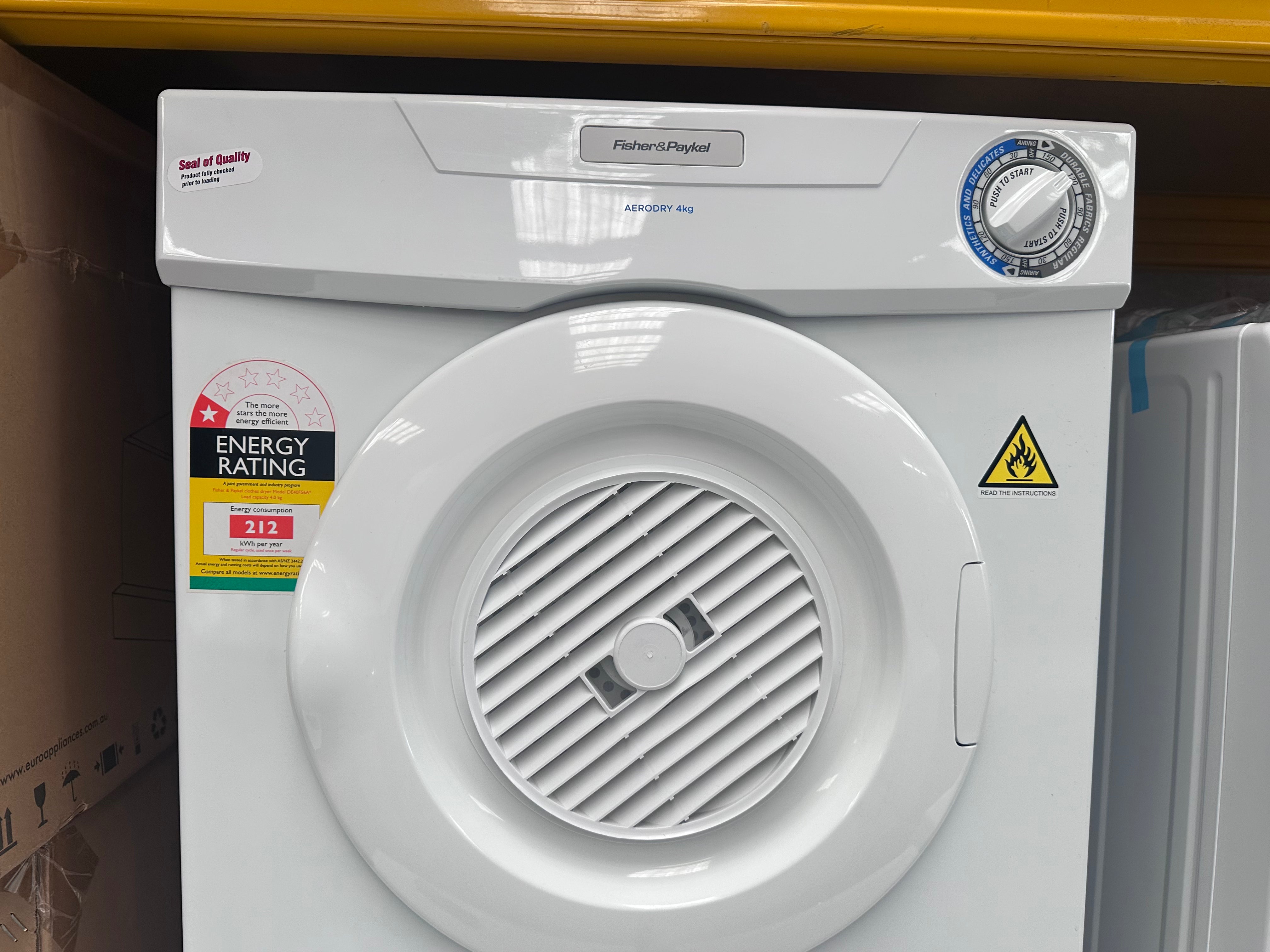 Refurbished Fisher & Paykel 4kg Compact Clothes Dryer - Perfect for Apartments, Laundromats & Small Spaces