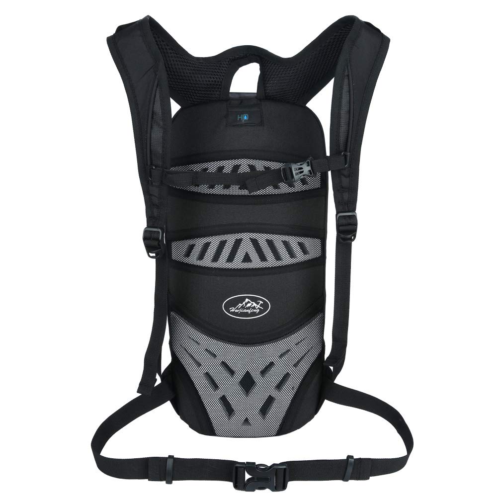 **Cycling Backpack for Men & Women - Waterproof Nylon Mountain Bike Rucksack - Outdoor Sports Daypack for Travel, Motorcycle & Bicycle Riding (Black/Red) - Perfect for Hiking, Commuting & Adventure Trips**