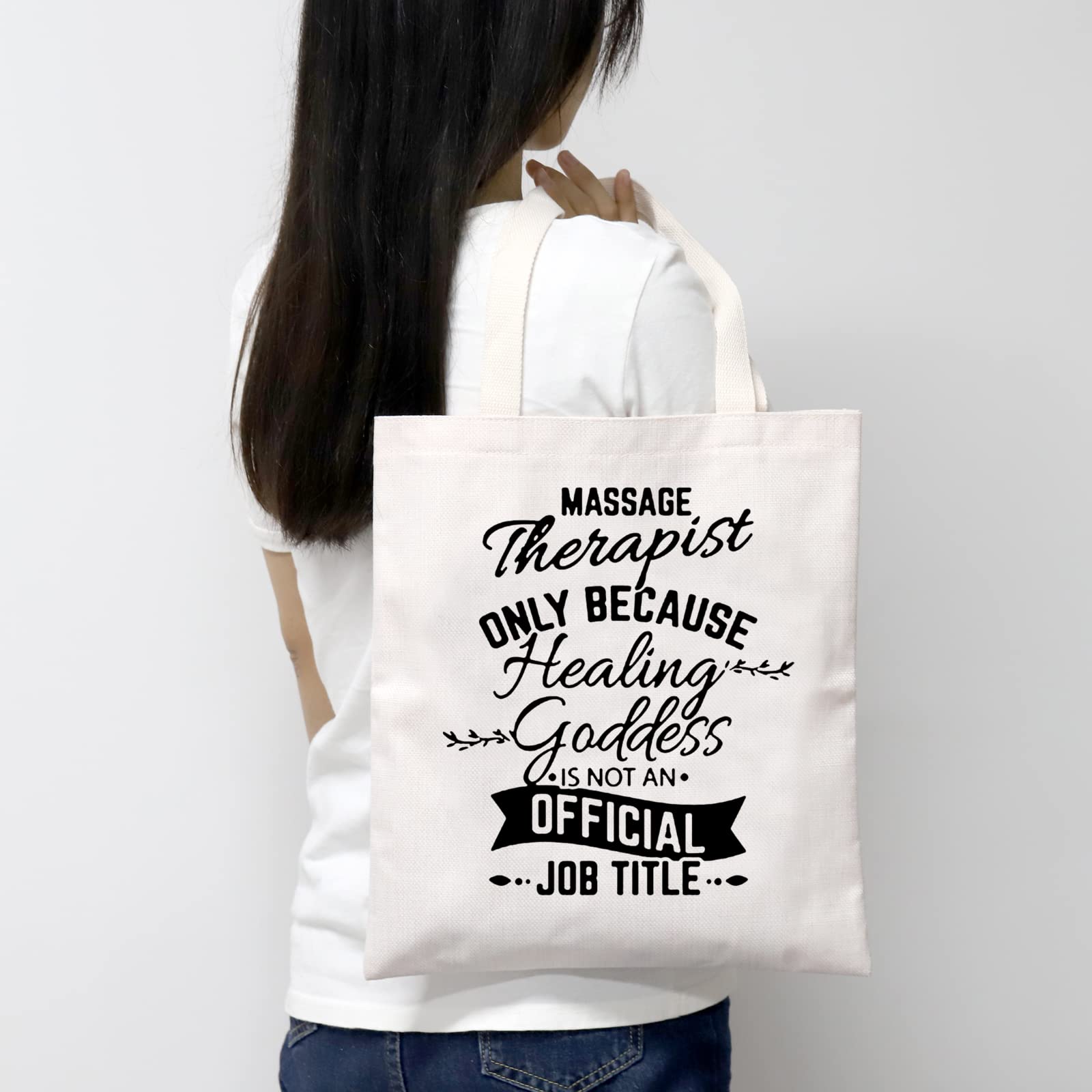 Massage Therapist Cosmetic Bag - Zipper Pouch for Chiropractic & Graduation Gifts - Perfect for Spa & Travel