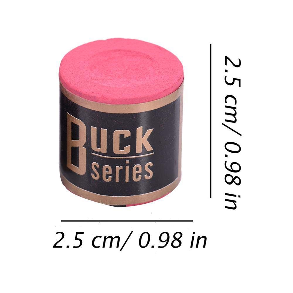Premium Billiard Chalk for Pool & Snooker - Blue High-Grip Cue Tip Chalk for Improved Accuracy | Essential Billiards Accessory for Professional & Home Game Rooms