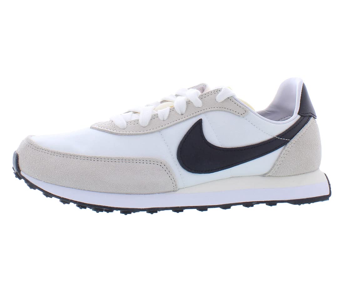 Nike Waffle Trainer 2 Big Kids Running Shoes - Summit White/Black-Sail (DC6477 100) | Lightweight & Durable Sneakers for Boys & Girls - Perfect for School, Sports & Everyday Wear