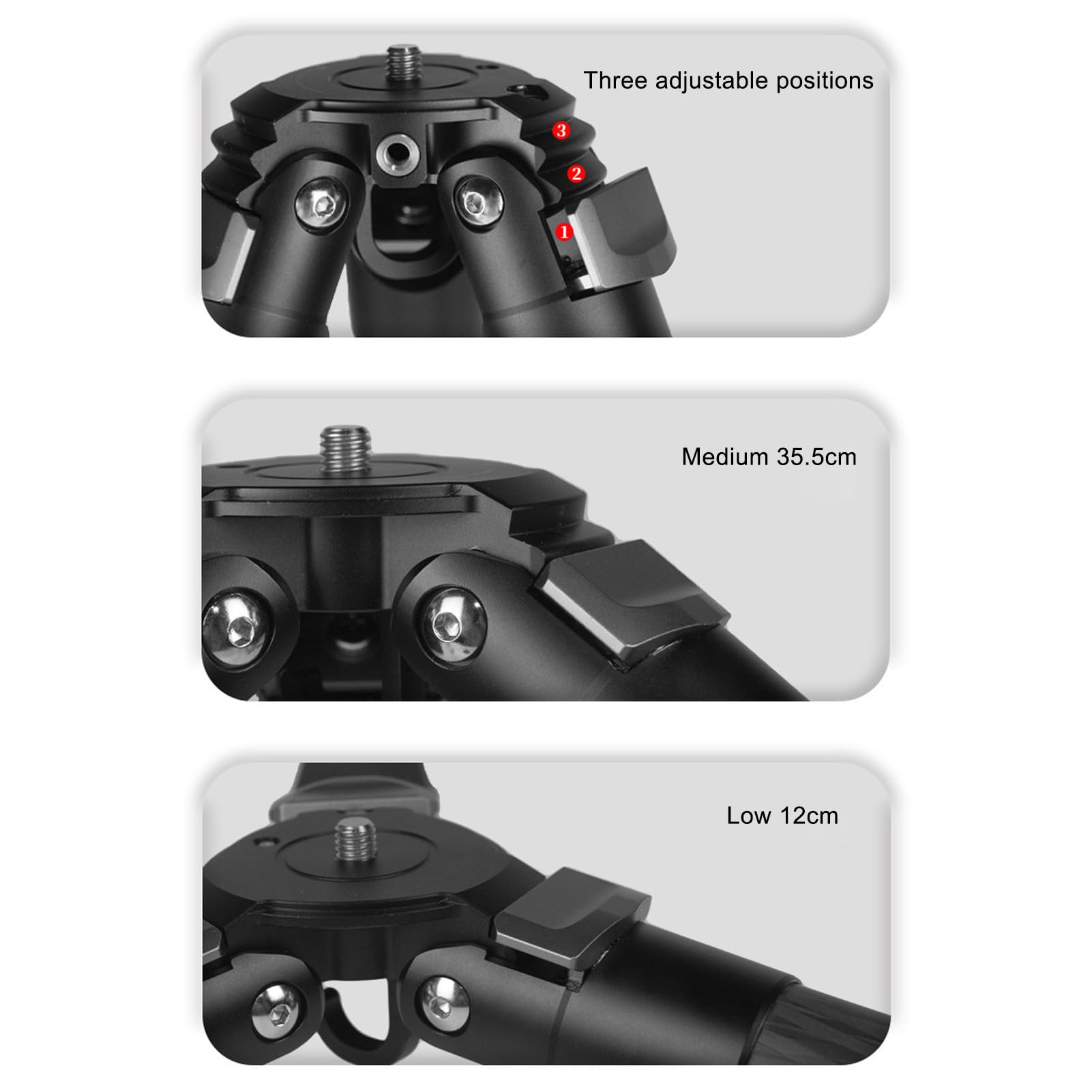 Professional Carbon Fiber Camera Tripod - Lightweight Extendable Stand for DSLR Photography, Video Recording, Vlogging & Travel - Perfect for Outdoor Shoots, YouTube Videos & Travel Adventures