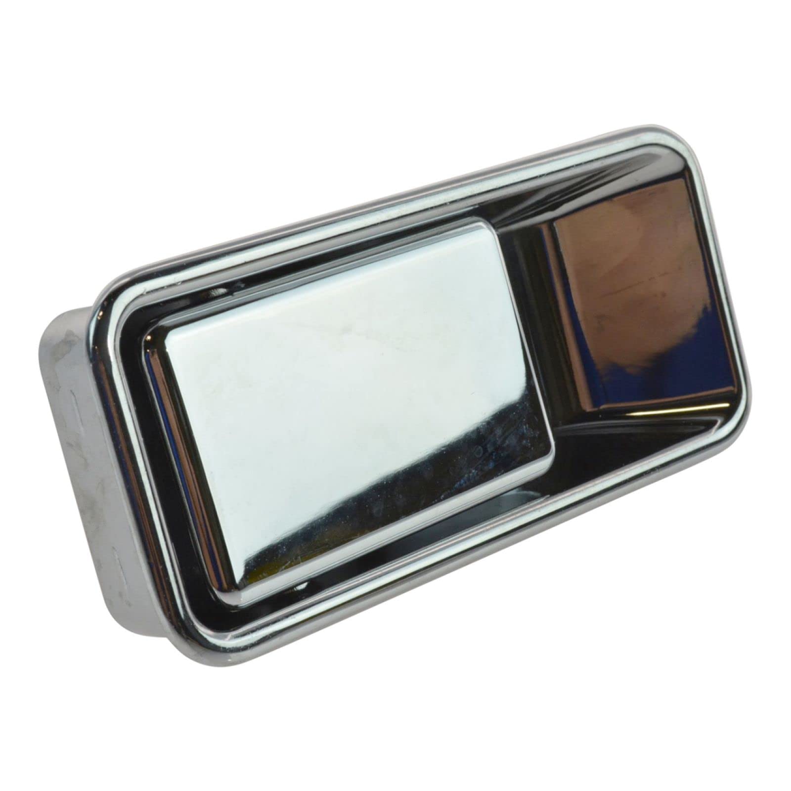 Chrome Passenger Side Exterior Door Handle Replacement for 1987-2006 Jeep Wrangler - Durable & Easy Installation for Off-Roading & Daily Driving