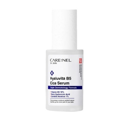 CARE:NEL Hyaluvita B5 Cica Serum 30ml - Hydrating & Soothing Facial Serum with Hyaluronic Acid & Panthenol for Dry, Sensitive Skin - Perfect for Daily Skincare Routine & Post-Procedure Care