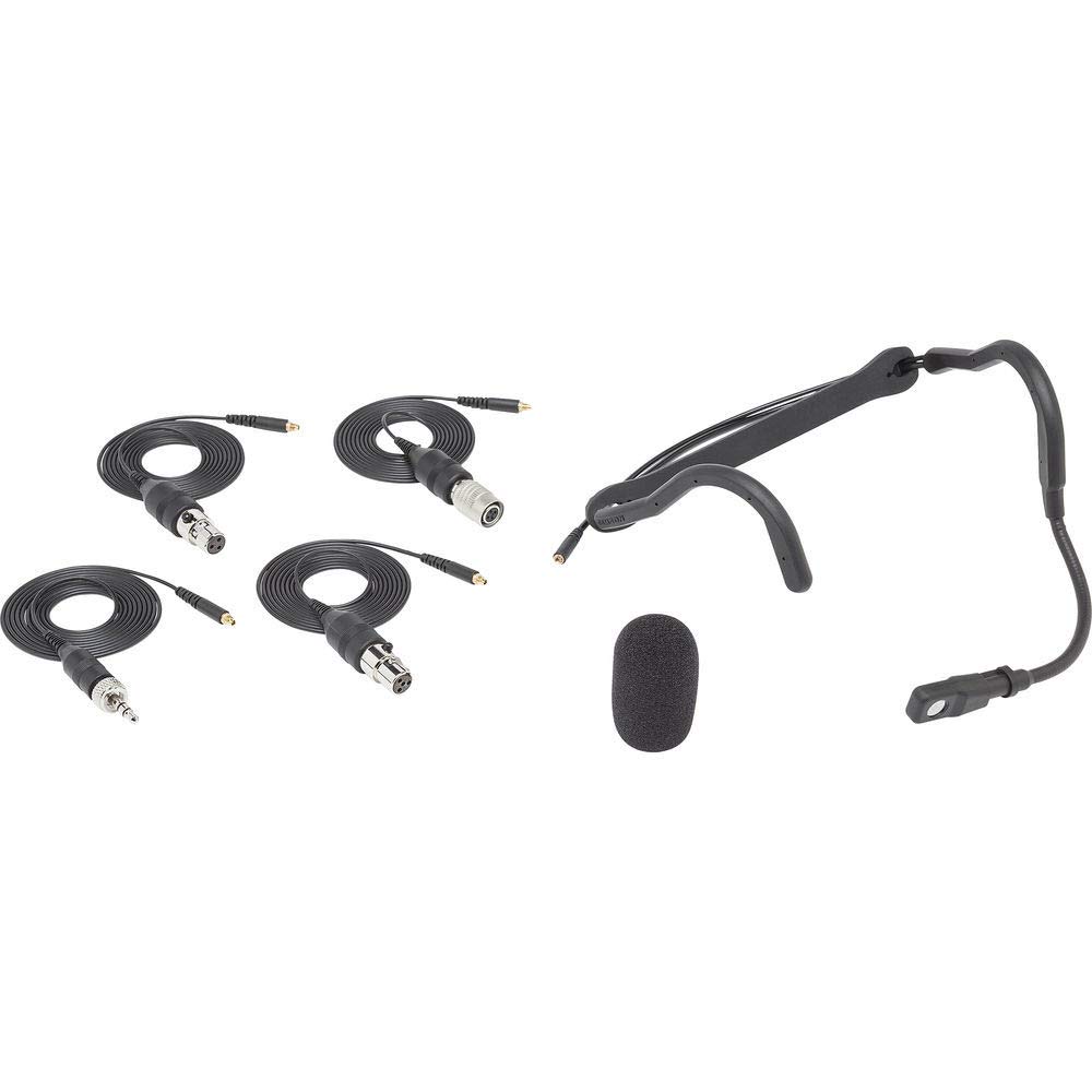 Samson QEx Professional Fitness Headset Microphone - Black | Wireless Bluetooth Headset for Gym, Running & Workouts | Sweatproof & Noise Cancelling Mic for Trainers & Fitness Instructors