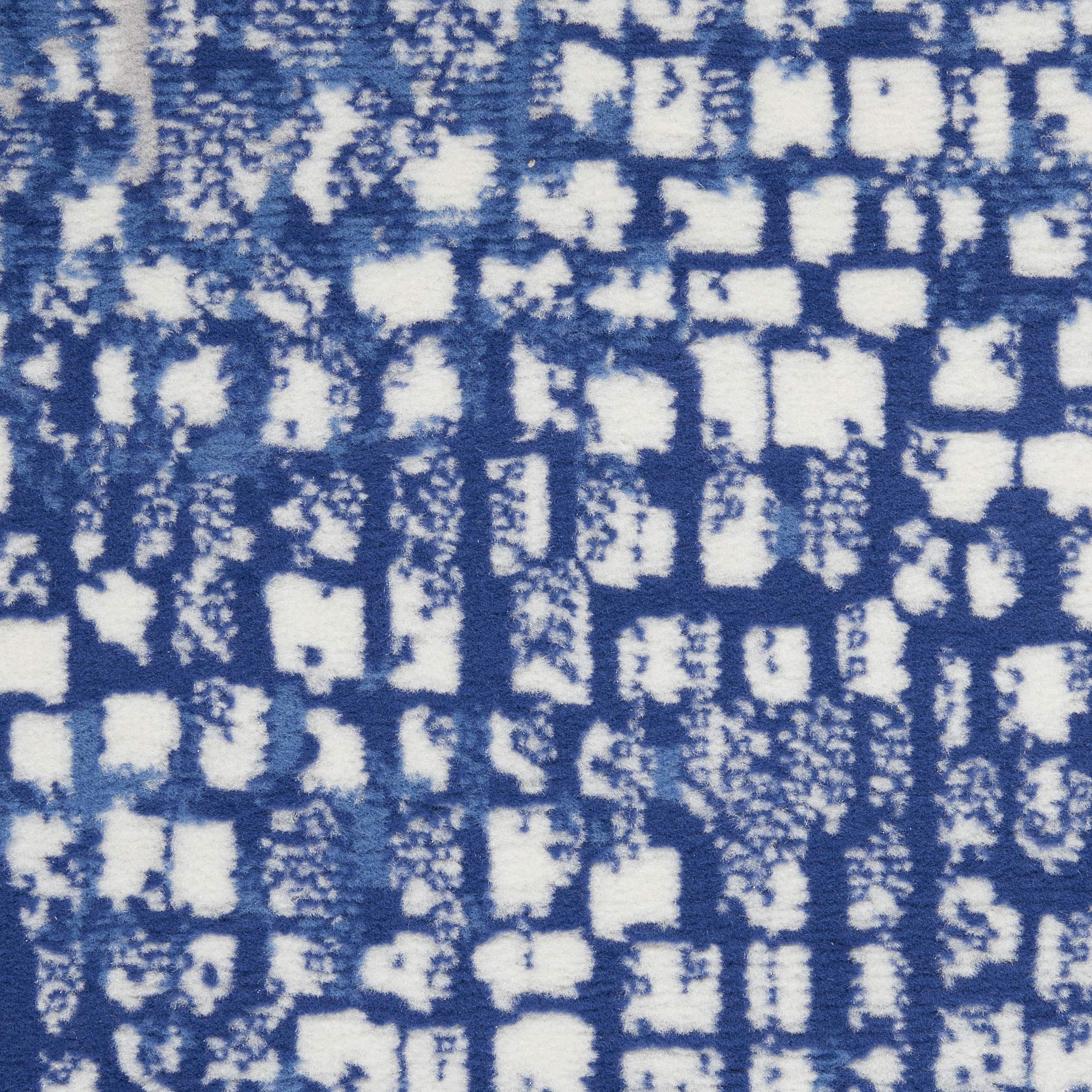 Nourison Whimsicle Abstract Ivory Navy 8'4