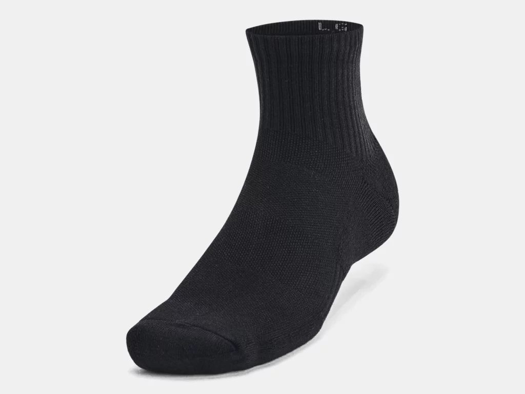 6 Pack Cotton Quarter Socks for Men & Women - Breathable Athletic Training Socks for Running, Gym & Workout - Comfortable Low Cut Socks for Sports & Daily Wear