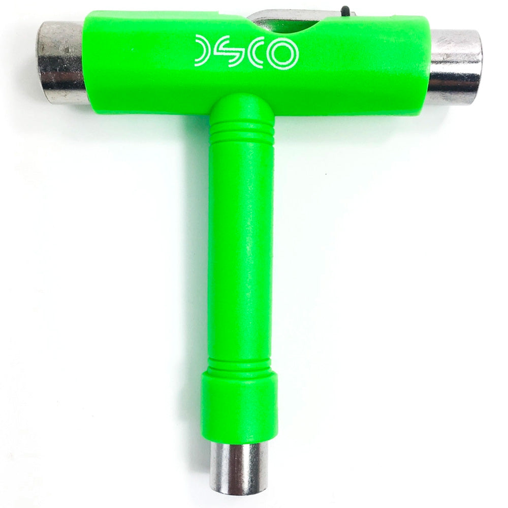 Dsco Quad Skate Tool - All-in-One Roller Skate & Skateboard Multi-Tool for Adjusting Trucks, Bearings & Wheels - Perfect for Roller Derby, Outdoor Skating & Skate Park Maintenance
