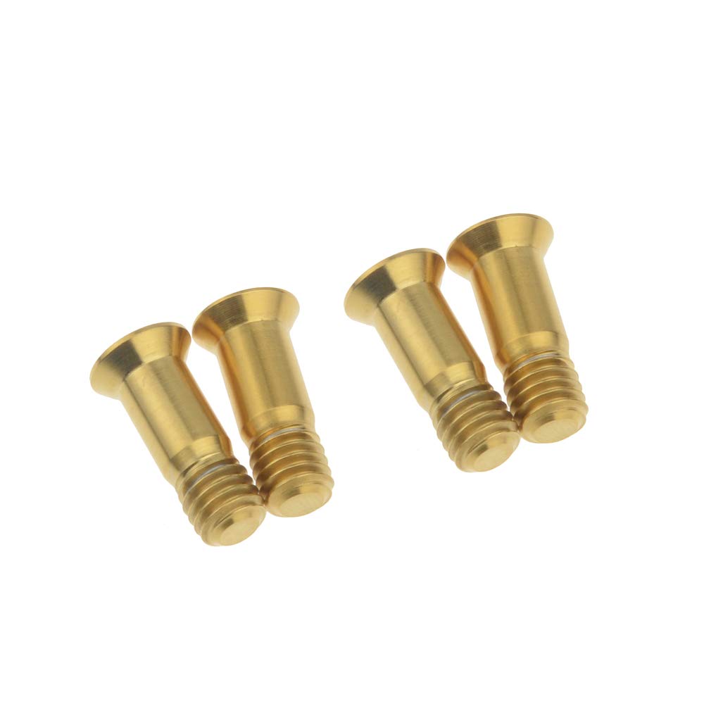 Titanium M5x14.5mm Bike Bolts - Allen Screws for Rear Derailleur Jockey Wheel - Cycling Parts (Pack of 4) for MTB & Road Bikes
