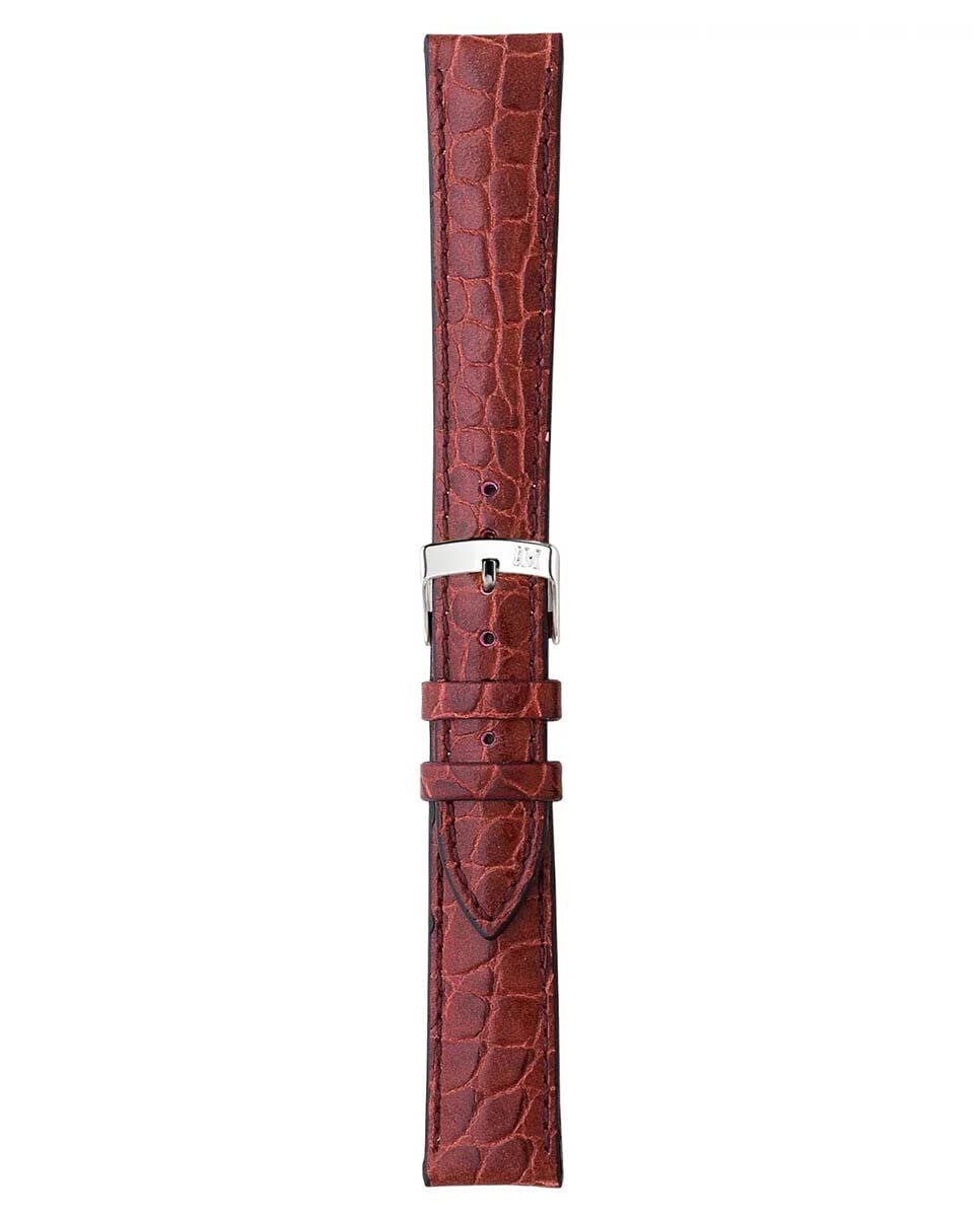 Liverpool Genuine Calf Leather Watch Strap - Stainless Steel Buckle for Men's Watches