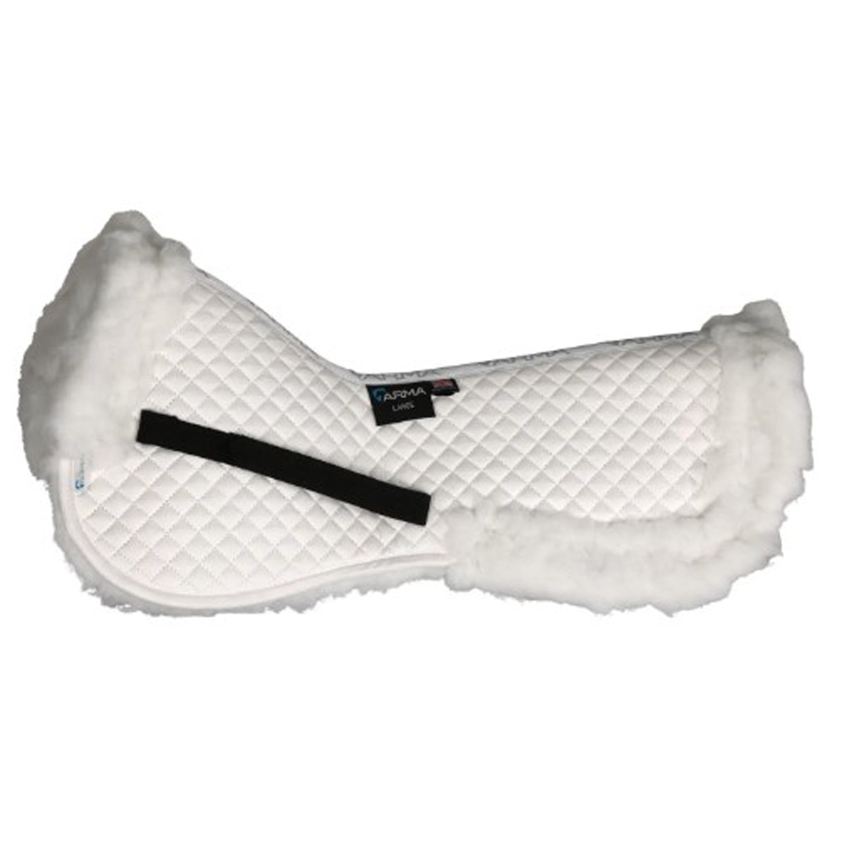 Arma High Wither Fleece Half Pad for Horses - Shock Absorbing Saddle Pad for Riding Comfort & Protection - Perfect for Dressage, Jumping & Trail Riding