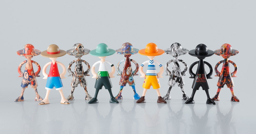 Bandai One Piece Luffy's Archive of Adventure Vol.1 Trading Figures Box Set of 10 - Anime Collectibles for Fans & Display | Perfect for Home Decor, Office Display & Gift Giving