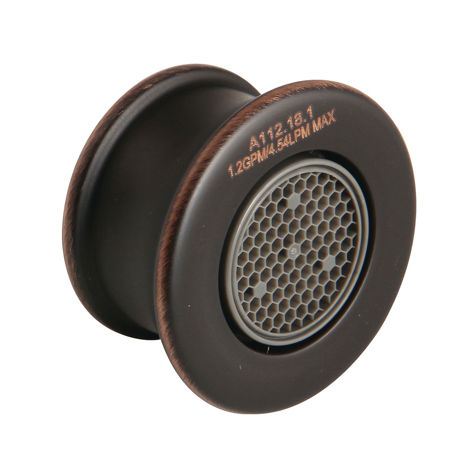 Cal Green G12LSSA5416 1.2 GPM Female Aerator in Naples Bronze - Water-Saving Bathroom & Kitchen Faucet Aerator for Efficient Flow Control
