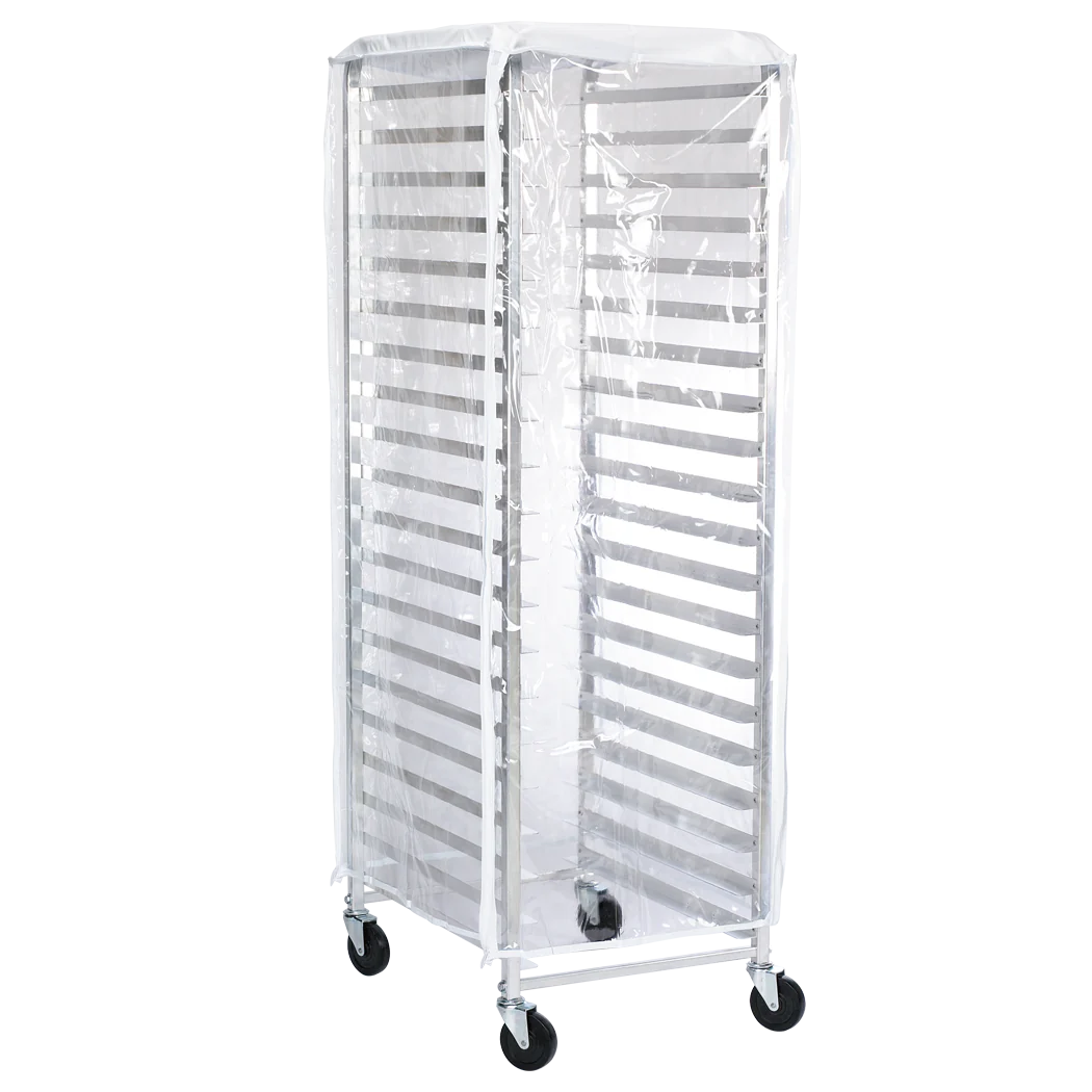 Clear Full Size Rack Cover - Durable & Transparent Protection for Kitchen, Bathroom or Garage Storage - Perfect for Organizing Shelves, Cabinets and Wire Racks