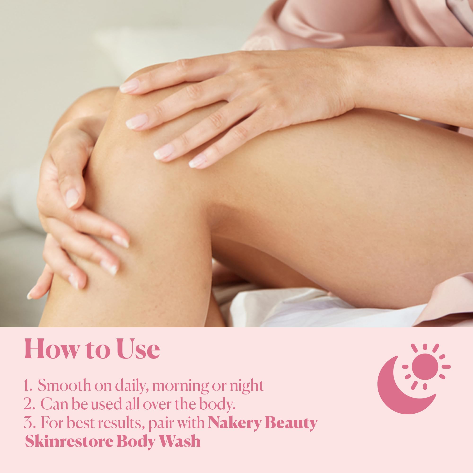 NAKERY Anti-Aging Body Butter - Skin Tightening & Firming Moisturizer for Face, Neck & Body | Hydrating Cream for Dry Skin | Blushing Blossoms Scent | 300ml | Perfect for Daily Skincare Routine & Nighttime Hydration