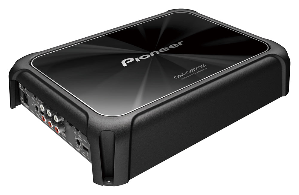 Pioneer GM D9705 2000W 5-Channel Class D Car Amplifier - GM Digital Champion Series with Wired Bass Boost Remote | High Power Audio System for Cars, Trucks & SUVs