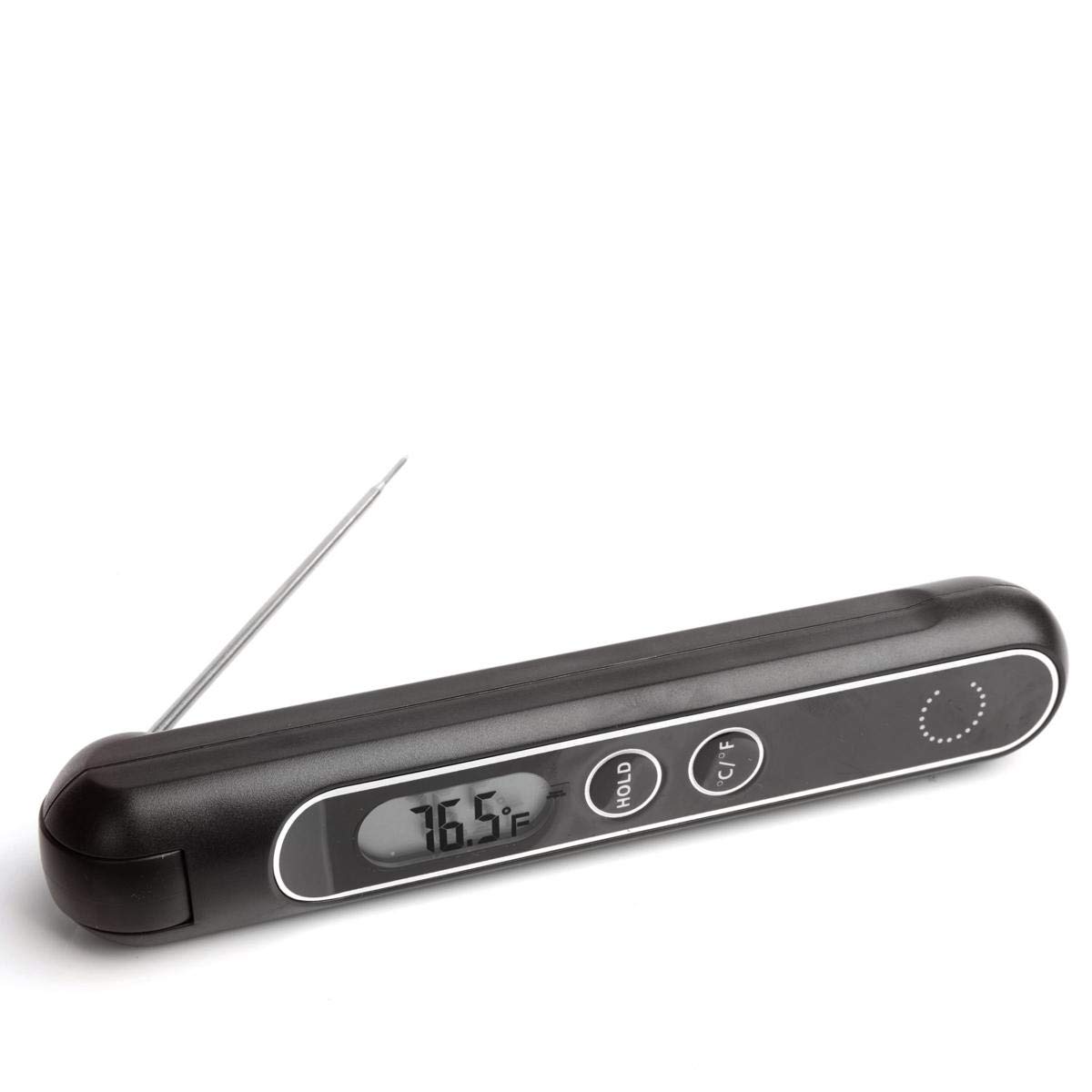 Curtis Stone 625-443 Kinetic Meat Thermometer - Battery-Free Digital Cooking Thermometer for Grilling, Roasting & BBQ - Renewed Model for Home Chefs & Outdoor Cooking