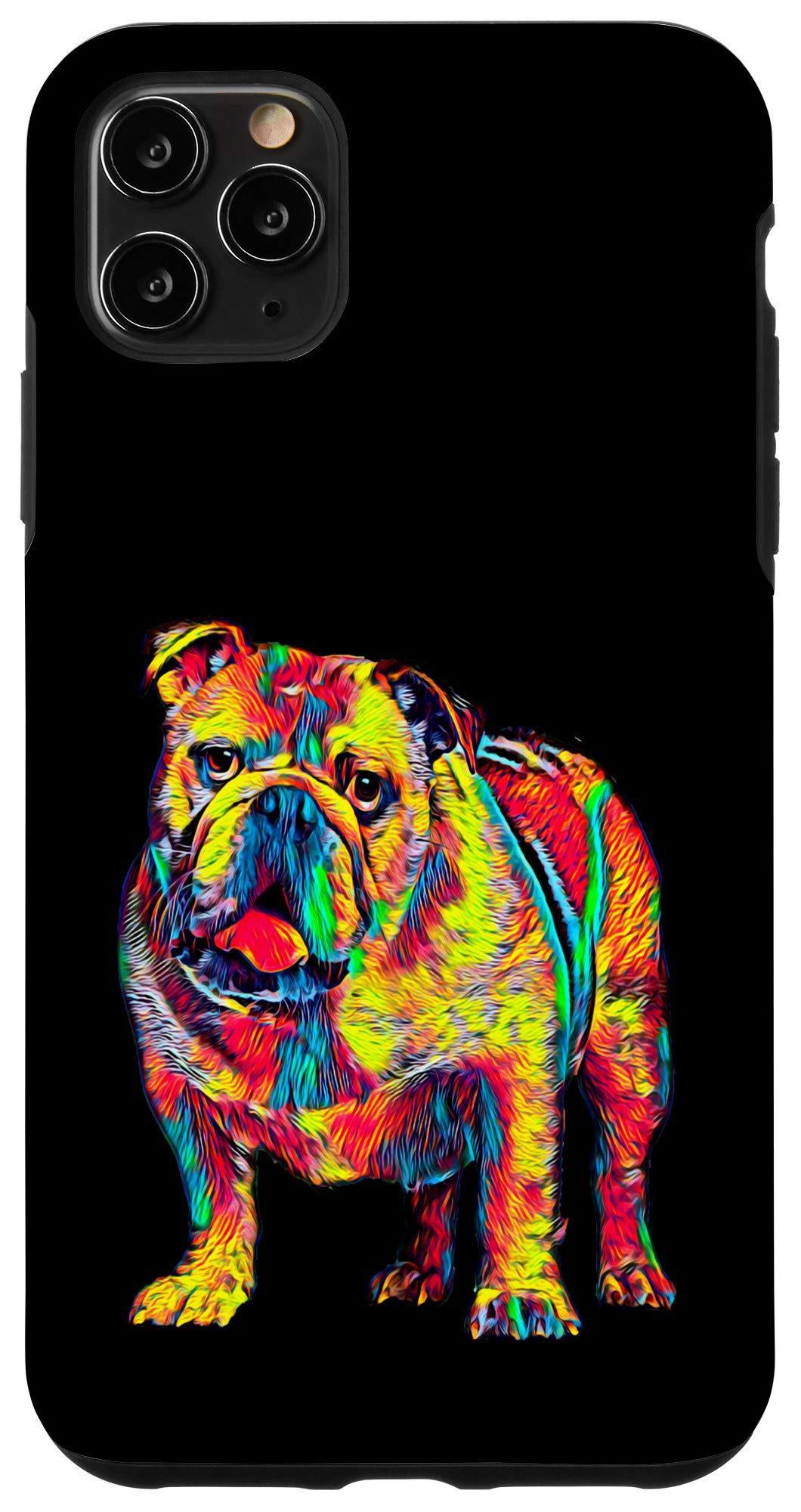 iPhone 11 Pro Max Case - English Bulldog Design | Durable Protective Phone Cover for iPhone 11 Pro Max | Perfect Gift for Dog Lovers & Bulldog Owners