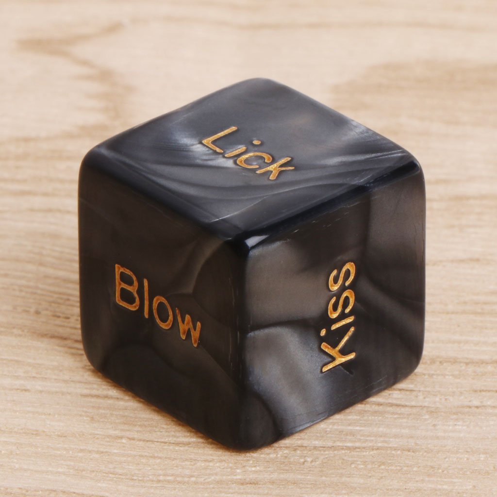 4 PCS Fun Acrylic Love Dice Set - Romantic & Erotic Couple Game for Adults - Enhance Intimacy with Sex Dice Games - Perfect for Date Nights & Spicing Up Relationships