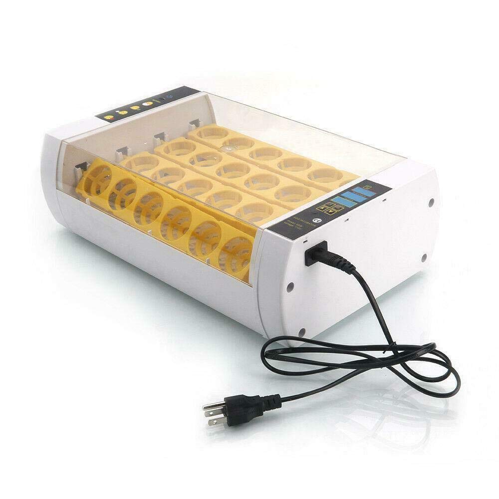 Automatic 24 Egg Digital Incubator for Chicken & Bird Eggs - Precise Temperature Control - Perfect for Poultry Farming, Hatching Eggs & Backyard Chicken Coops