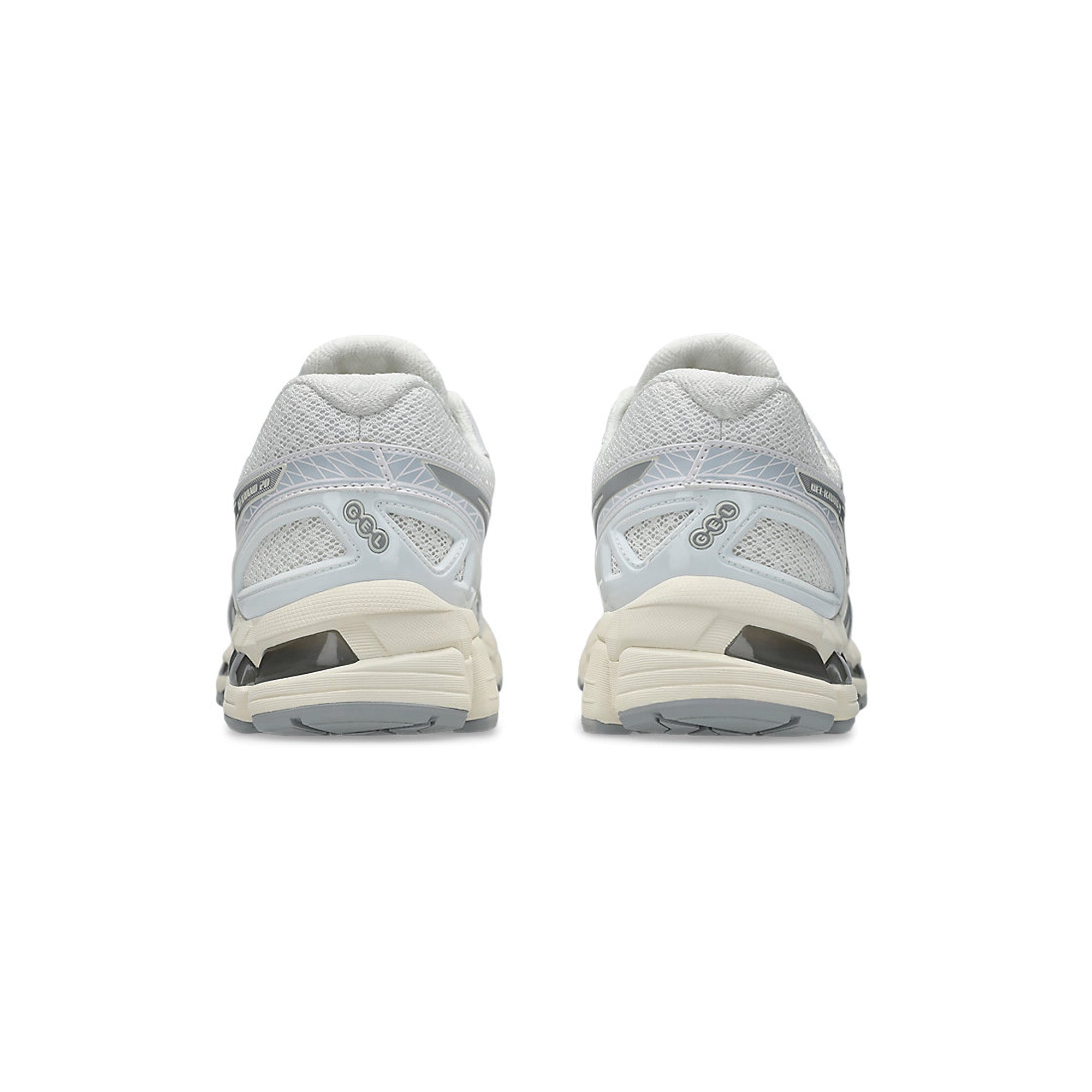ASICS Gel Kayano 20 Running Shoes for Men - Pure White & Silver | Lightweight Cushioned Support for Long Distance Running, Jogging & Gym Workouts