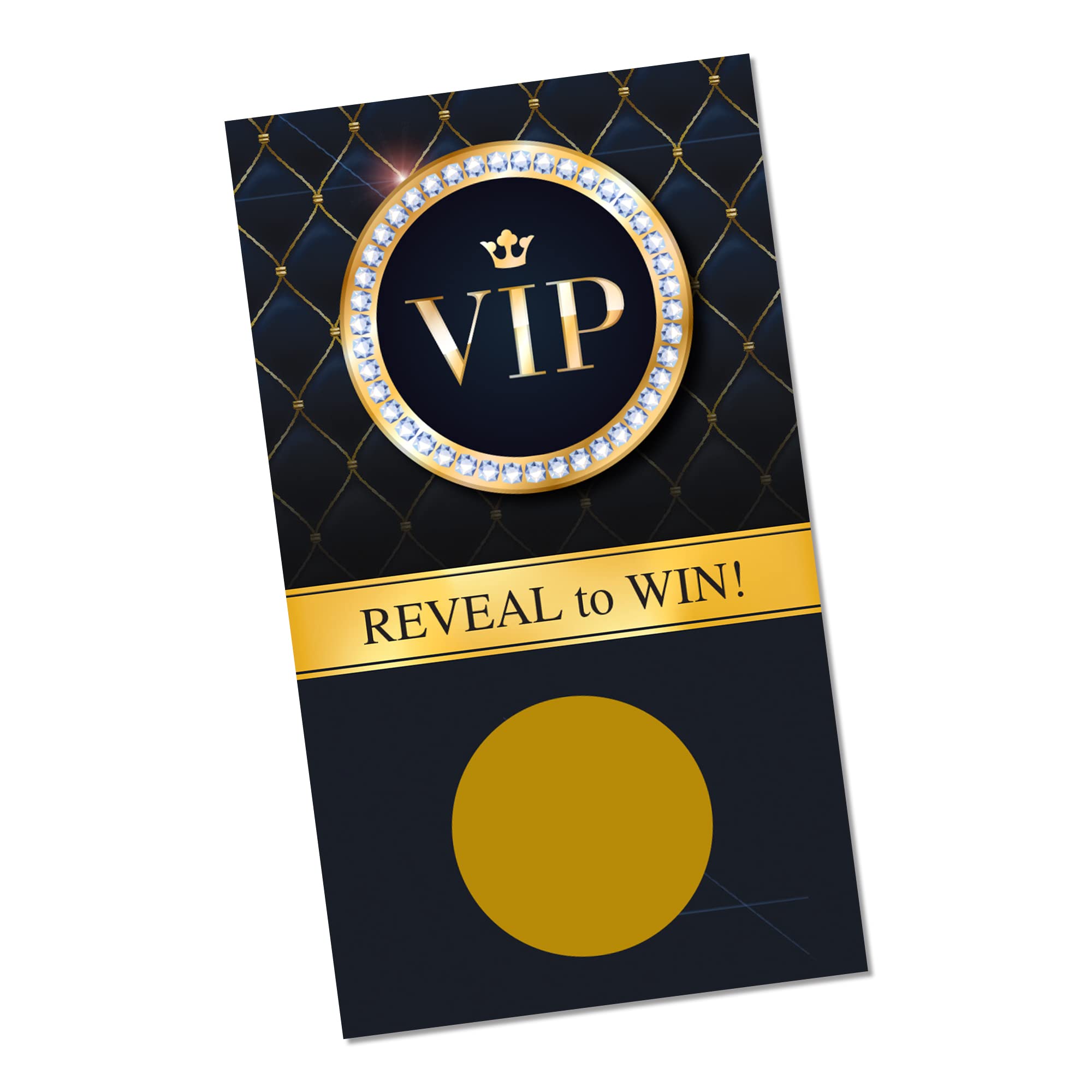 VIP Scratch Off Cards - Pack of 30 Premium Scratch Off Tickets for Parties, Events & Giveaways | Fun Game Night Activity & Raffle Prizes