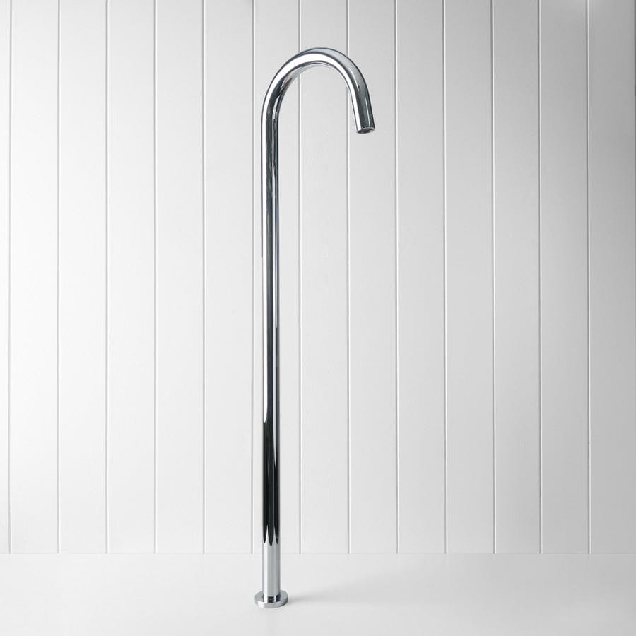 Freestanding Bath Spout Chrome - Modern Bathroom Faucet for Bathtub & Shower - Perfect for Spa, Luxury Bathroom & Home Renovation