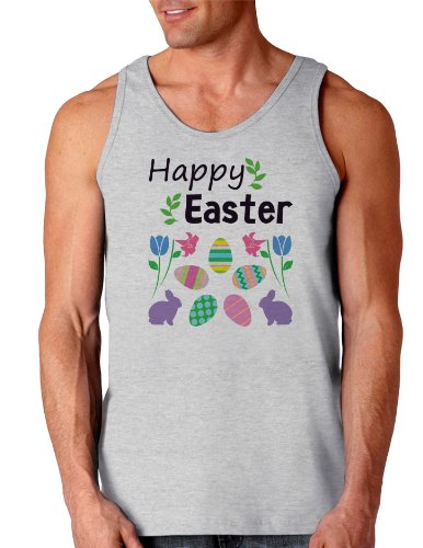 Happy-easter Ash-gray