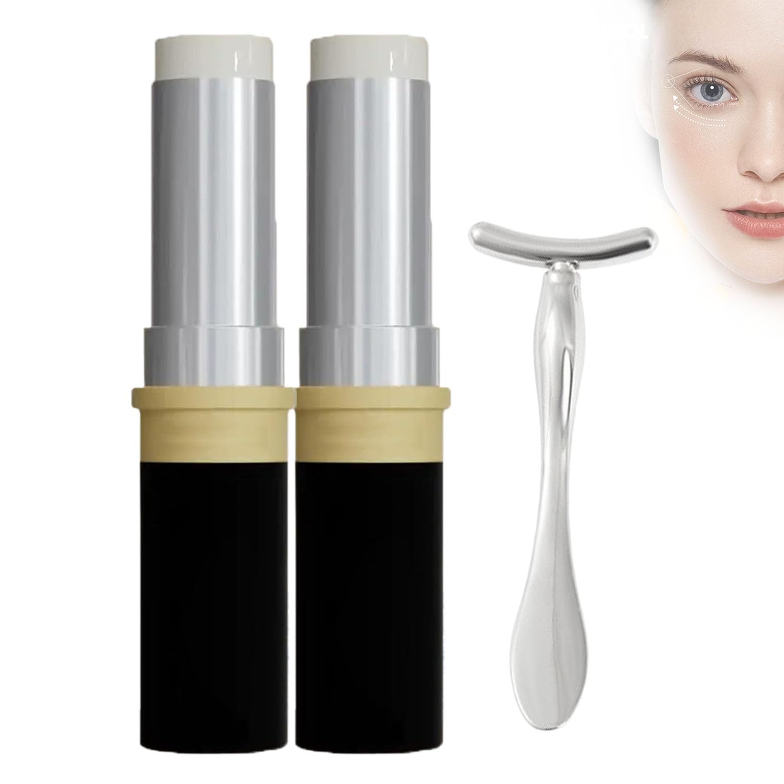 Under Eye Bags Treatment Stick - Dark Circle & Puffiness Relief Serum - Perfect for Morning Routine & Travel Skincare