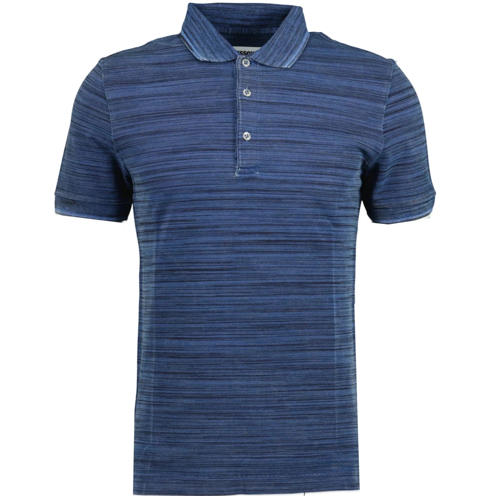 Missoni Men's Classic Short Sleeve Polo Shirt - Casual Summer Cotton Knit Top for Golf, Office & Weekend Wear