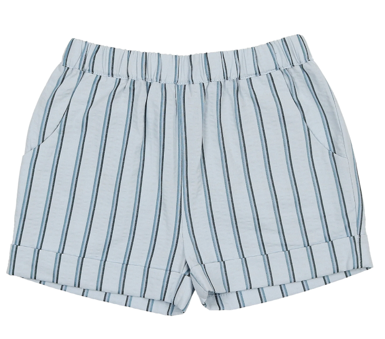 COCO BLANC Striped Cotton Shorts for Kids (2-6 Years) - Comfortable Summer Playwear for Boys & Girls