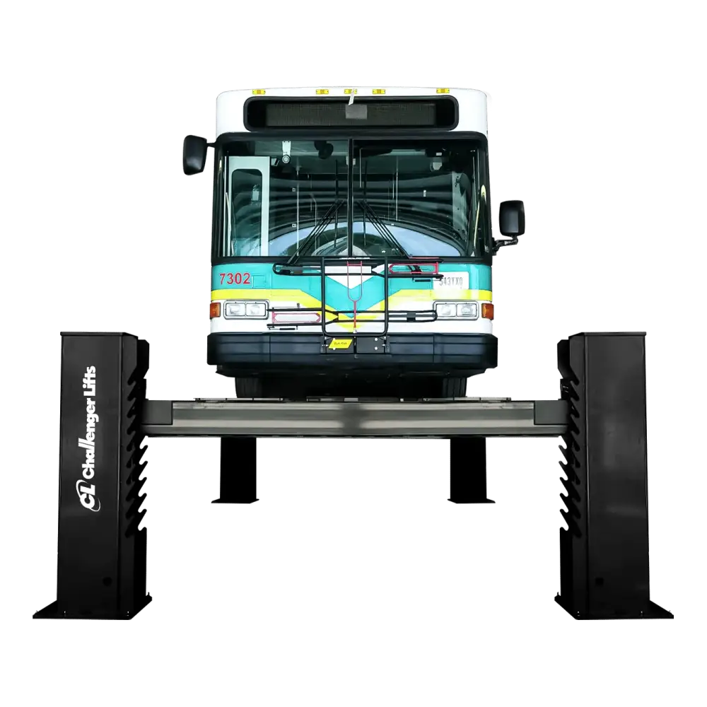 Challenger 44050E HD Chain Driven 50K 4 Post Car Lift - Extended Length for Auto Repair Shops & Vehicle Maintenance