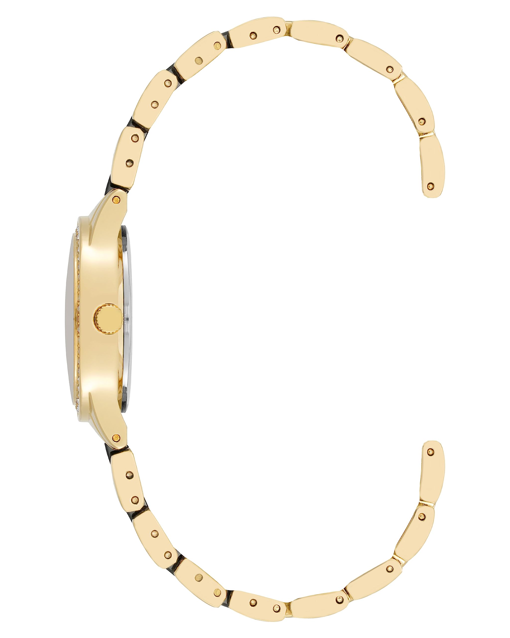 Armitron Women's Genuine Crystal Accented Ceramic Bracelet Watch - 75/5714 | Elegant Fashion Accessory for Everyday Wear, Office & Special Occasions