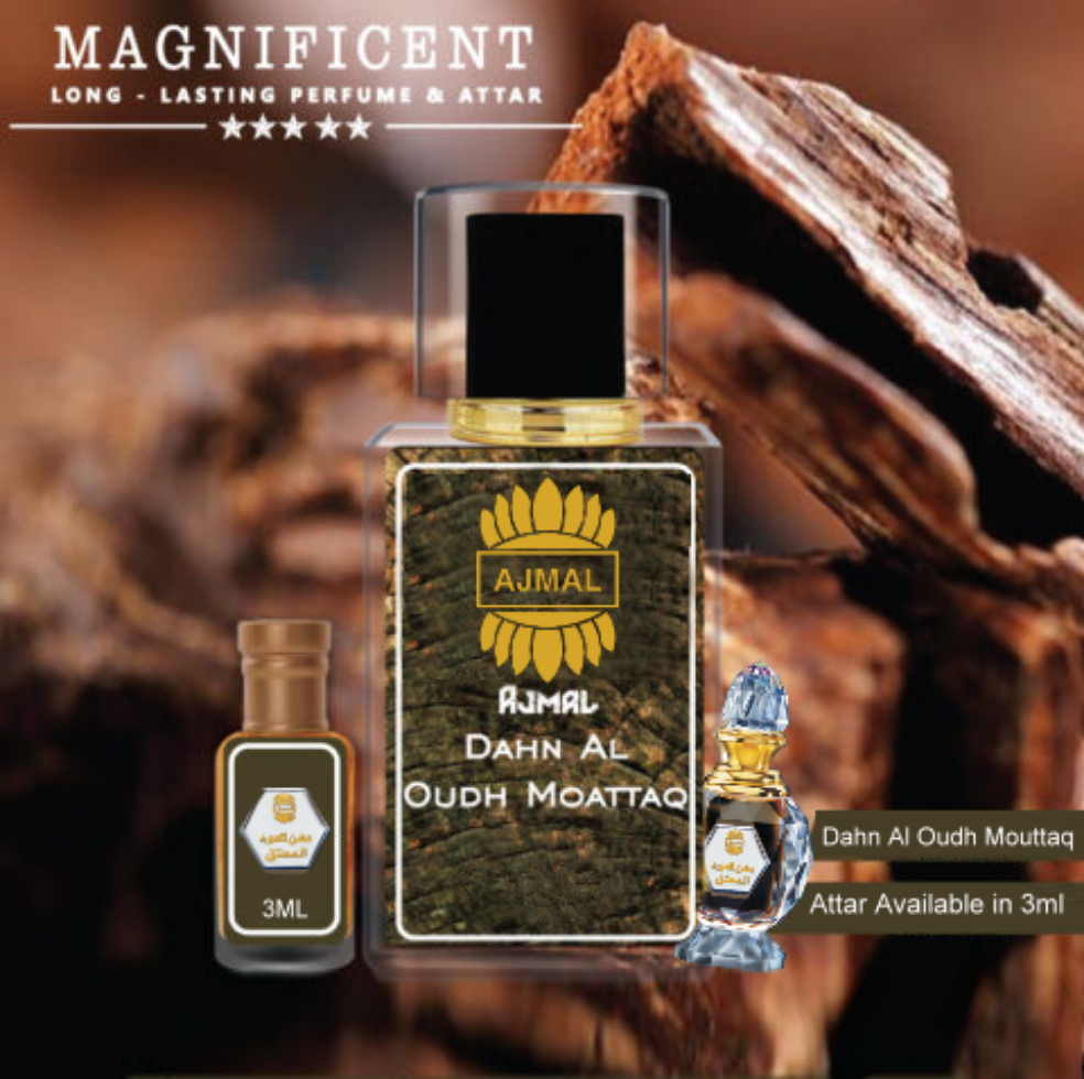 Premium Dahn Al Oudh Moattaq CPO Perfume Oil | Authentic Ajmal Fragrance | 3ML Travel Size Decant | Luxury Arabian Scent for Special Occasions & Gifting