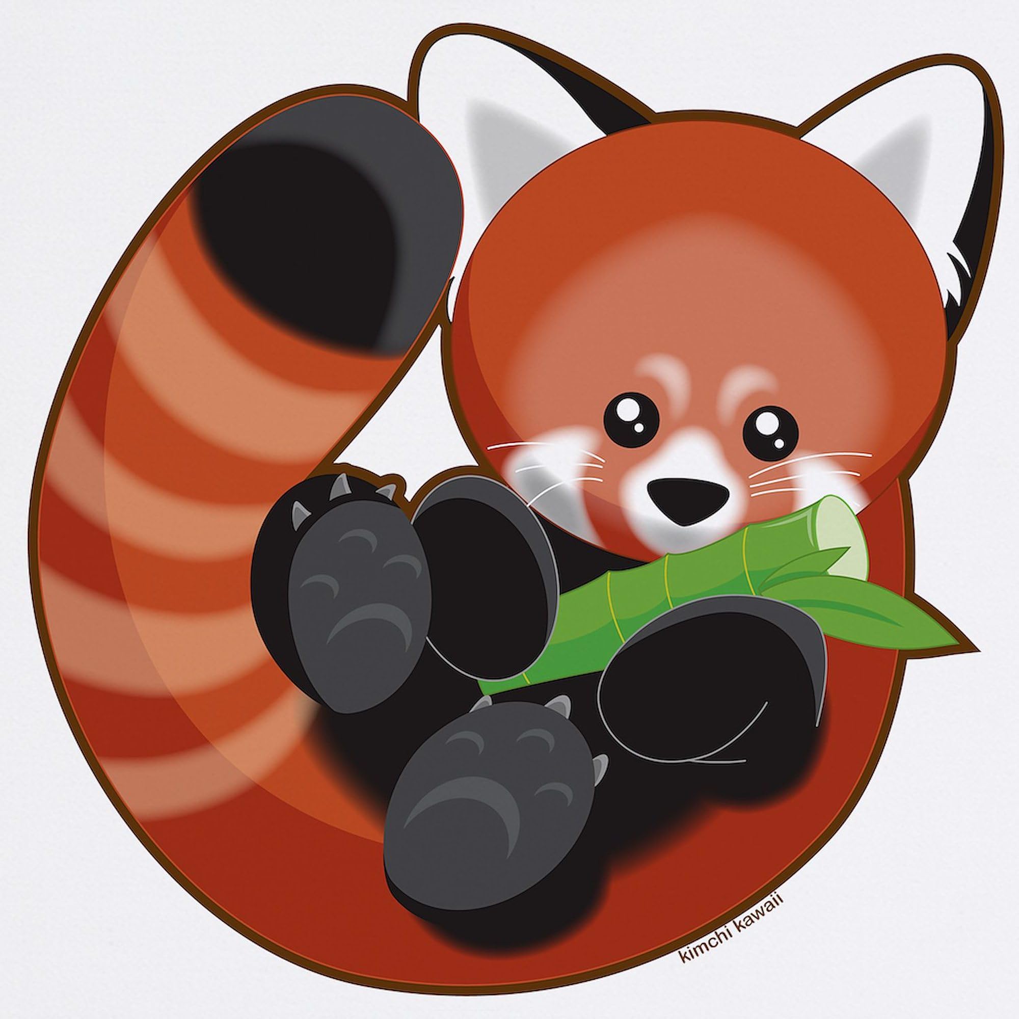 Non-Slip Red Panda Gaming Mouse Pad - Cute Animal Design Computer Desk Accessory for Office, Home & Gaming Setup | CafePress