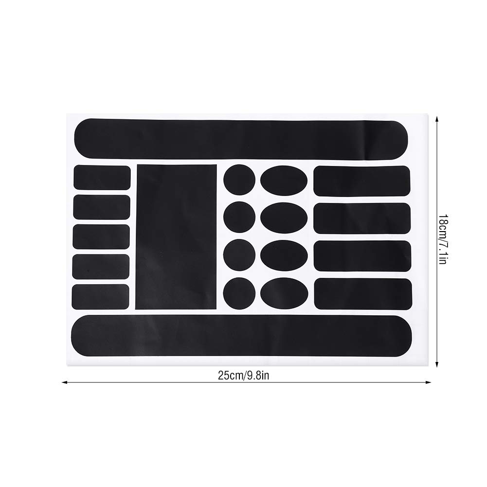 Waterproof Sunscreen Protective Sticker - 1PC Anti-Scratch Mountain Chain Frame Decal for Car, Laptop & Phone | UV Protection Film for Outdoor Use