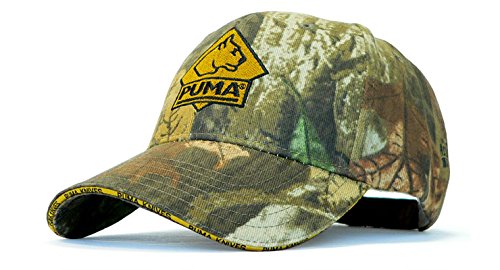 Puma Camo Knives Baseball Cap with Adjustable Velcro Closure - Perfect for Hunting, Outdoor Adventures & Military Style