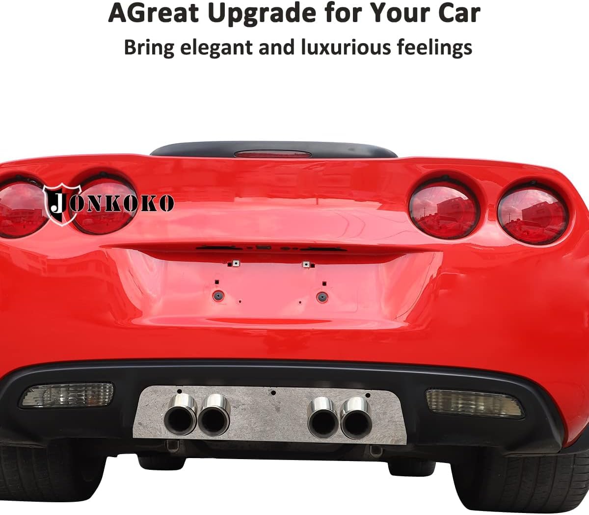 Stainless Steel Engine Bay Side Panel Cover for Chevrolet Corvette C6 2005-2013 | Hood Engine Trim, Battery Baffle, Fuse Box Cover, Guide Channel & Alternator Cover | Interior Accessories & Tail Pipe Trim | Perfect for Car Shows & Engine Bay Customization