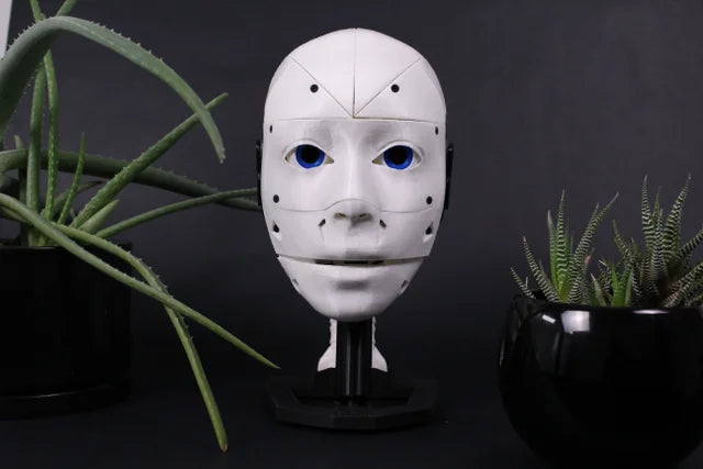 EZ InMoov Robot Head Kit - DIY Humanoid Robot Head for STEM Education & Robotics Projects - Perfect for Makers, Hobbyists & Schools