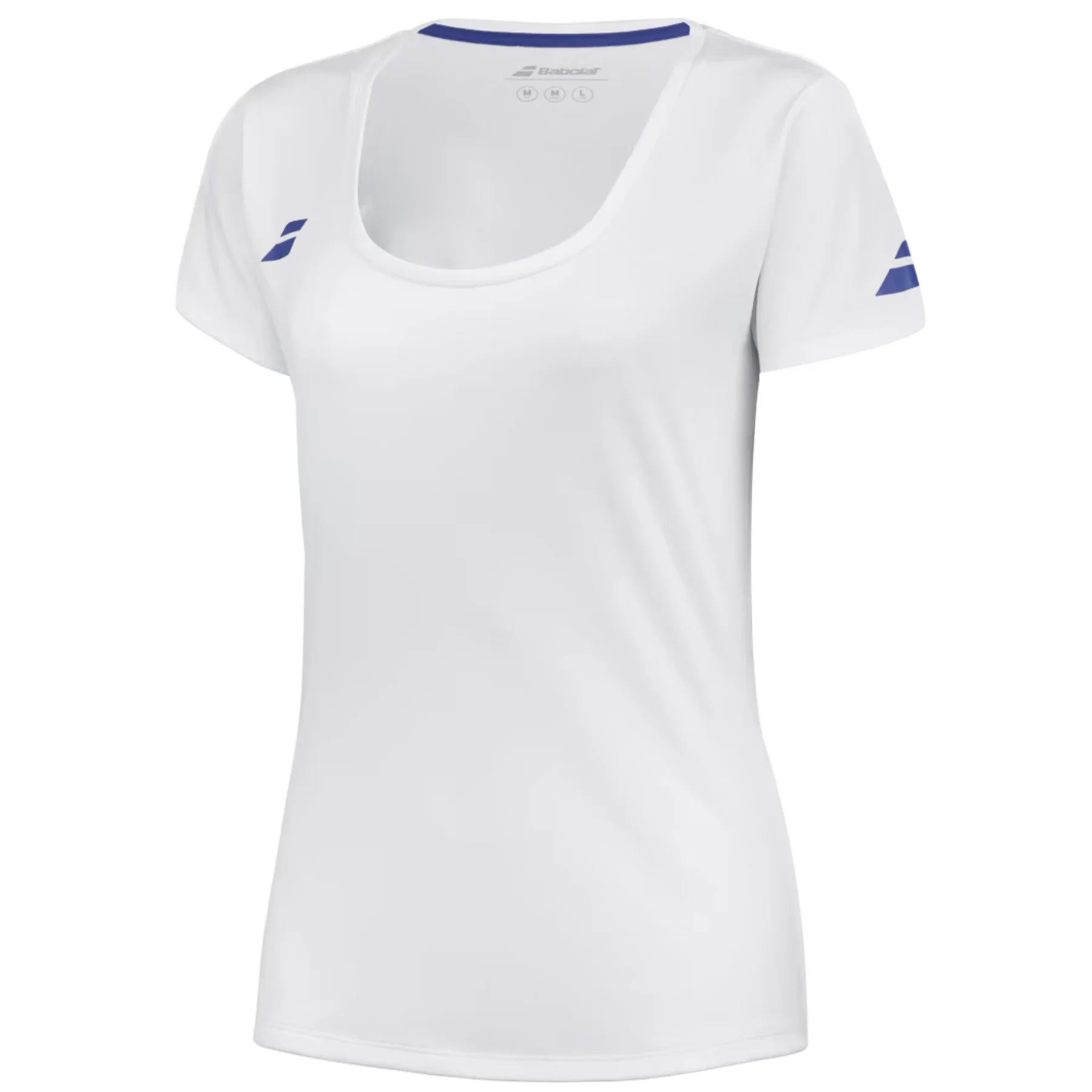 Babolat Play Cap Sleeve Women's Tennis Top - White/White | Moisture-Wicking & Breathable for Tennis & Active Wear