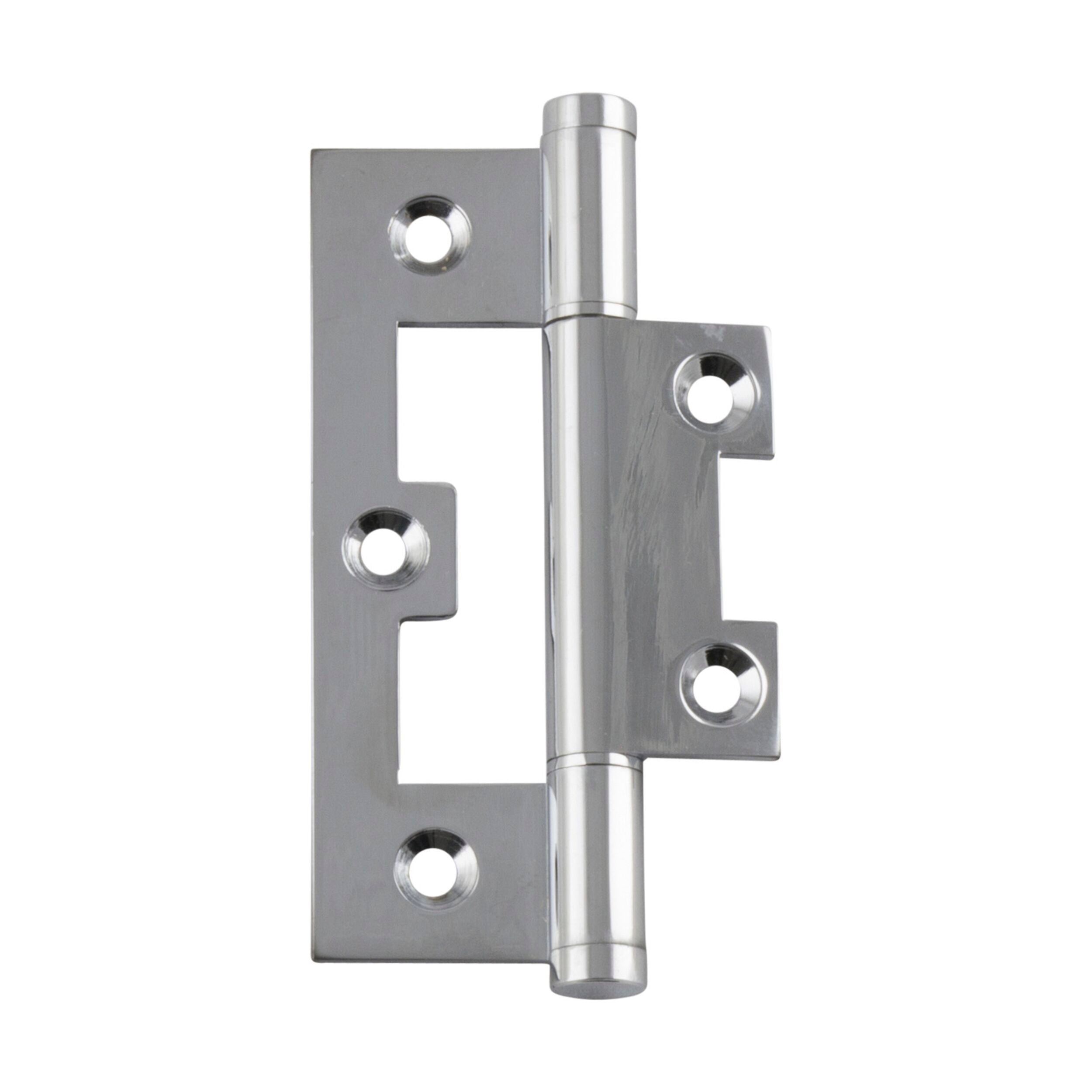 2698 Hinge Hirline Chrome Plated H89xW35mm - Premium Cabinet Door Hinges for Kitchen & Bathroom Furniture Installation