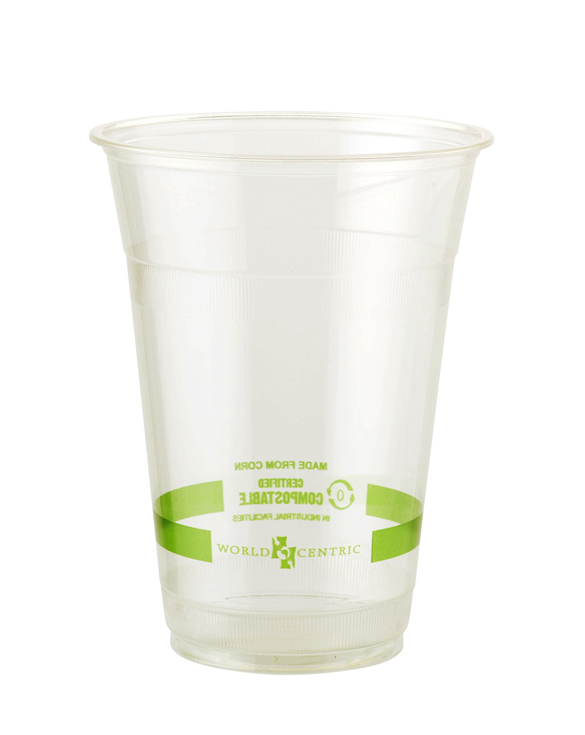 World Centric CPCS16 16oz Compostable Paper Cups - 1000 Pack | Eco-Friendly Disposable Cups for Coffee, Tea, Parties & Events | BPA-Free, Sustainable Hot & Cold Beverage Containers